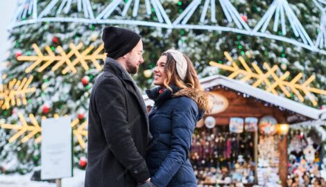 Новогодние ёлки открылись в парках Ульяновска