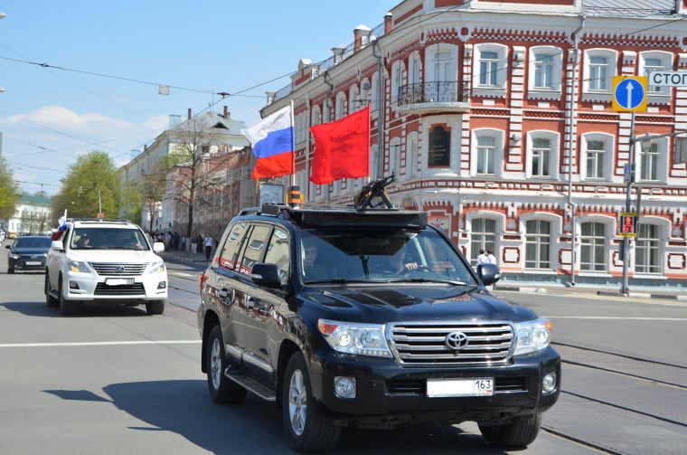 Ульяновцы выйдут на автопробег с портретами участников ВОВ