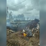 Продолжительное загорание мусорной свалки в Ульяновском Заволжье вызывает беспокойство среди местных жителей