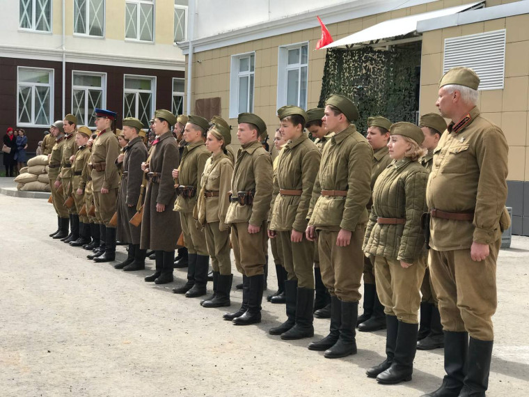 Реконструкция исторического события «Победный май» прошла в Ульяновске