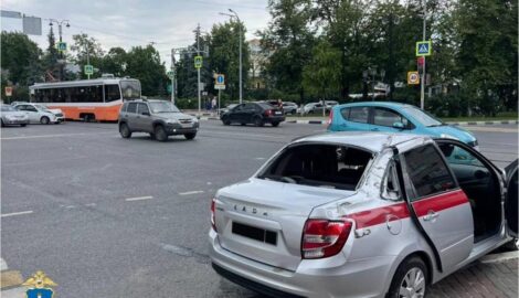 Подробности ДТП на улице Ленина с участием автомобиля Росгвардии