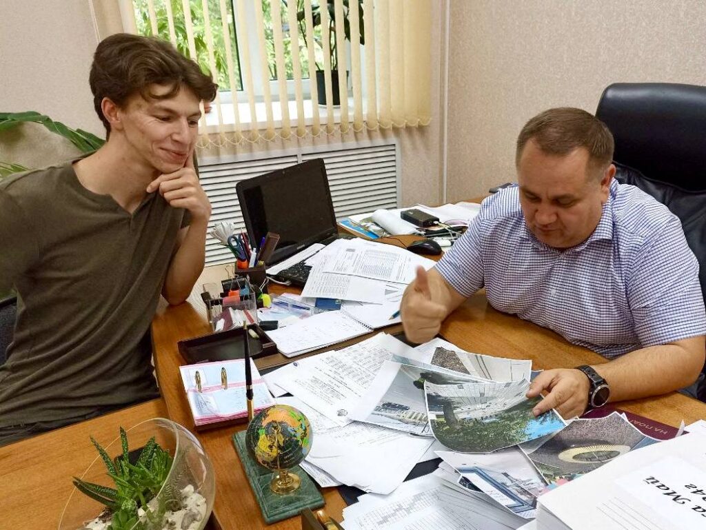 Перспективы озеленения улицы Гончарова обсудили на встрече в Ульяновске