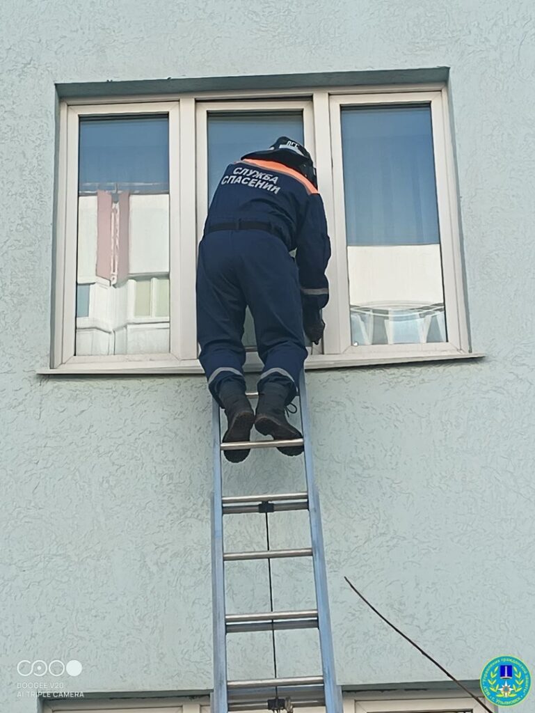 В Ульяновске спасатели пришли на помощь трехлетнему малышу, случайно запертому в квартире