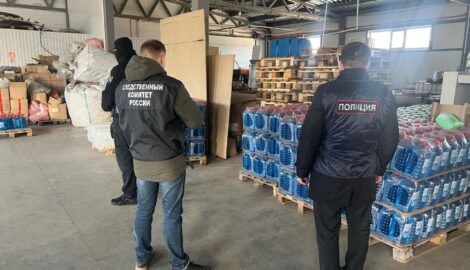 В Ульяновске пресечено производство смертельно опасной незамерзайки: изъято более 5 тонн