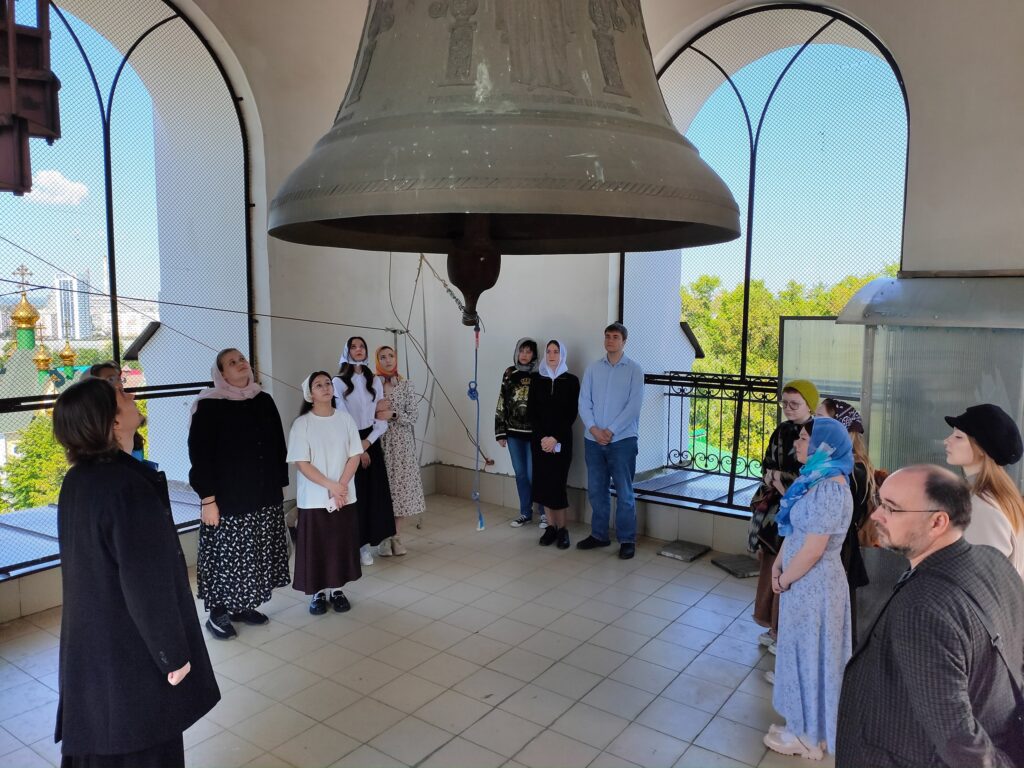 В Спасо-Вознесенском соборе Ульяновска провели мастер-класс по колокольному звону