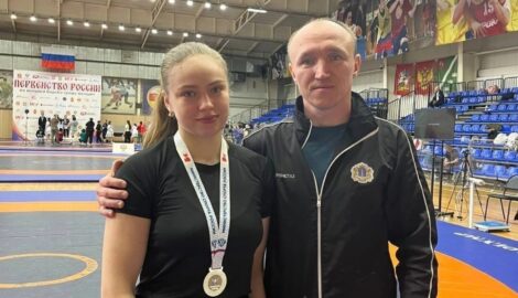 Екатерина Ведмецкая из Ульяновска завоевала серебро Первенства России по вольной борьбе