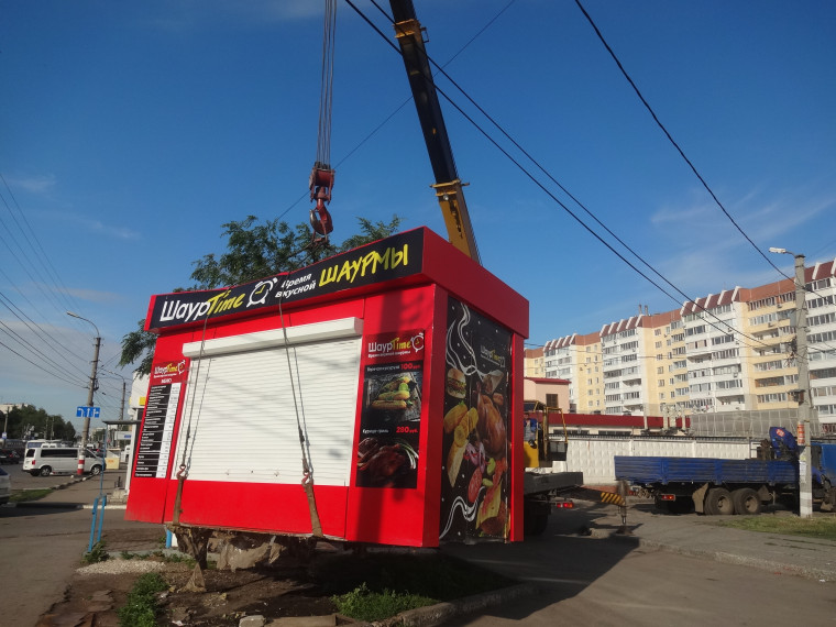 Ульяновск очищают от самостроя: под снос пойдут незаконные киоски и парковочные барьеры