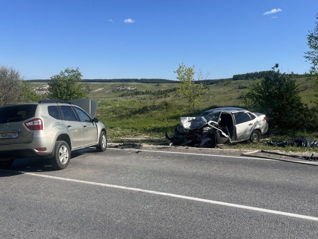 Роковое утро в Сенгилеевском районе: водитель Lada погиб в лобовом столкновении из-за выезда Nissan на «встречку»