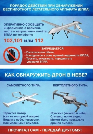 Заметили беспилотник? Полный порядок действий для вашей безопасности