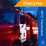 Тревожные сутки в Ульяновской области: девять человек спасены от огня, есть пострадавший