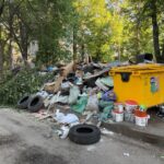 Экологический коллапс на Кольцевой: Двор утопает в горах гниющего мусора, жители бьют тревогу