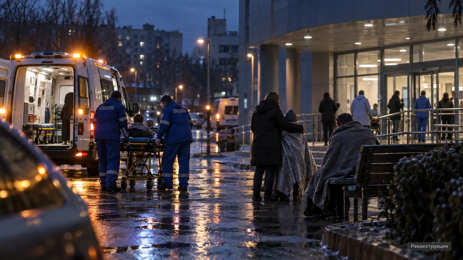 Восемь человек пострадали в результате атаки беспилотников в Ульяновске