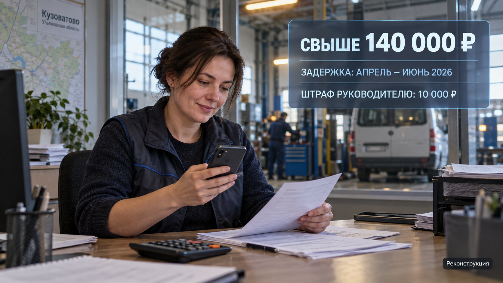 В Кузоватово сотруднице предприятия выплатили свыше 140 тысяч рублей задержанной зарплаты