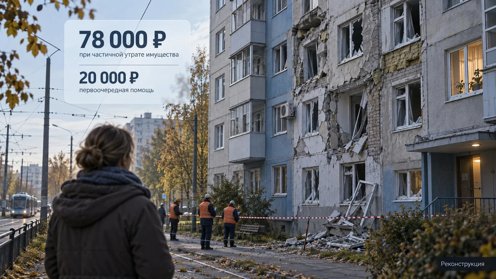 Жителям Ульяновска выплатят компенсации за поврежденное при атаке беспилотников имущество