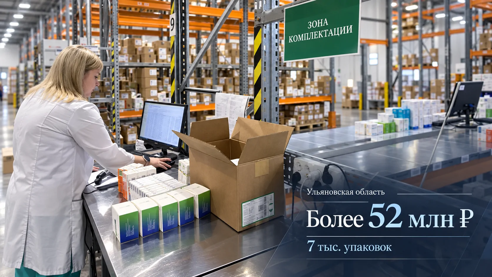 В Ульяновскую область завезли льготные препараты на сумму более 52 миллионов рублей