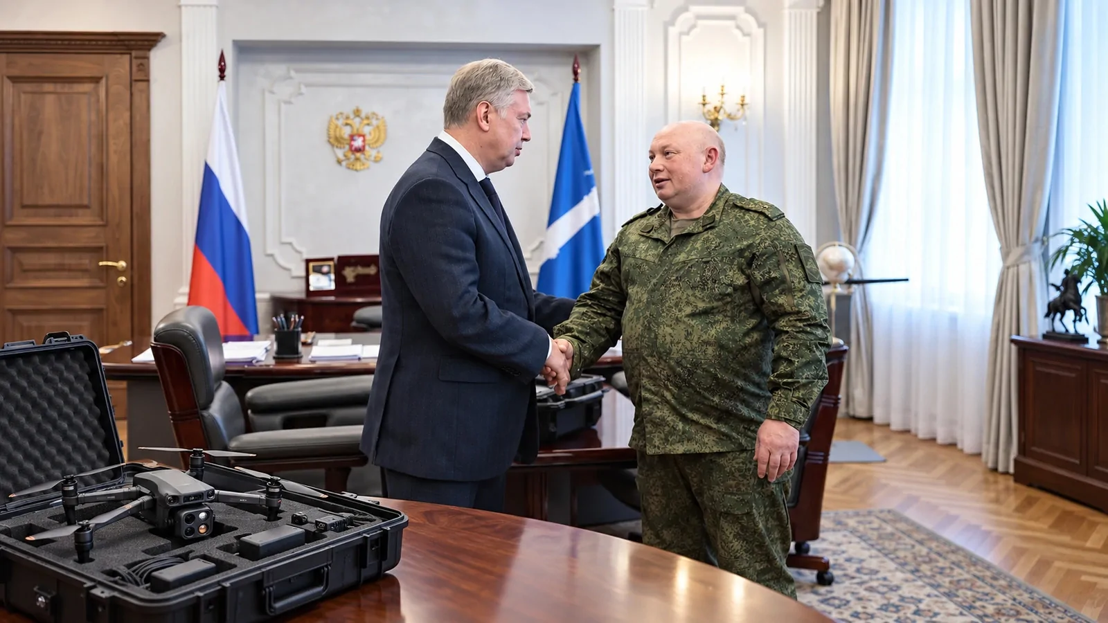 Ульяновский артдивизион «Симбирск» получил партию разведывательных квадрокоптеров с тепловизорами