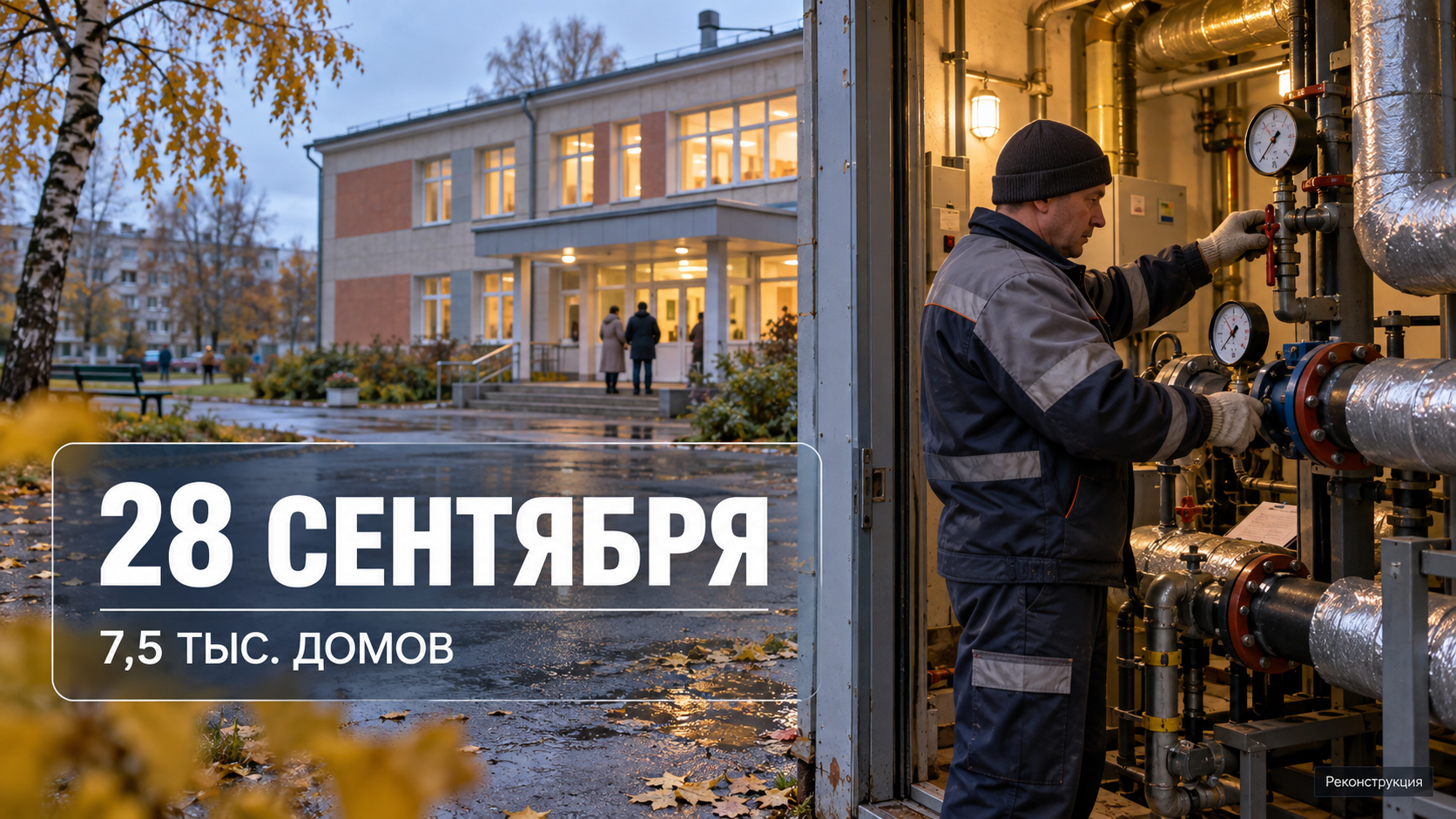 Отопительный сезон в Ульяновской области начнется 28 сентября с социальных объектов